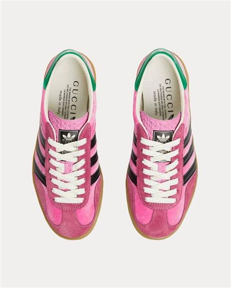 purple adidas gazelle gucci|adidas x gucci jewelry.